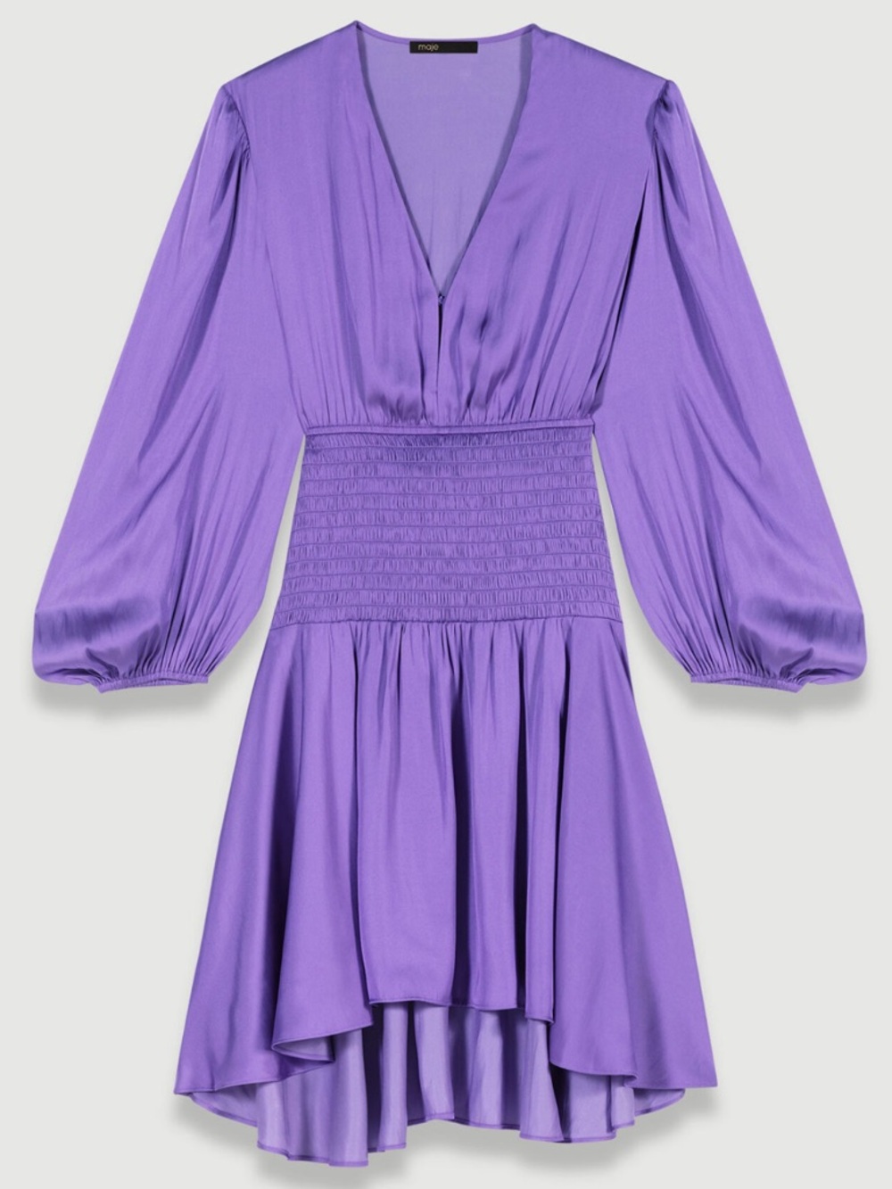 💜 maje - Short satin dress NWT 💜